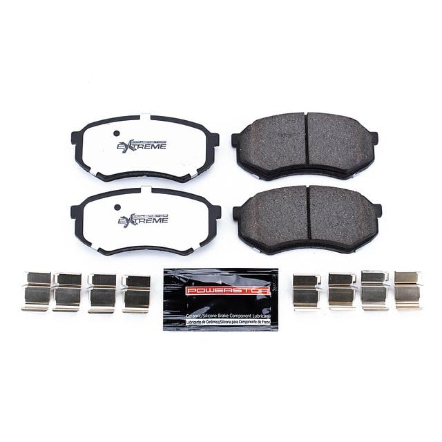 Power Stop Z36-389 Z36 Front Carbon-Fiber Ceramic Brake Pads For Conquest, Mazda 929, Starion, Plymouth Conquest, Cressida, Pickup, Tacoma [Model Specific] Truck & Tow