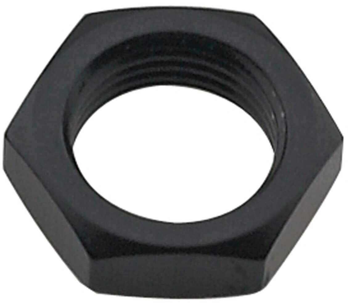 Black Fragola Performance Systems 492404-BL #4 Bulkhead Nut