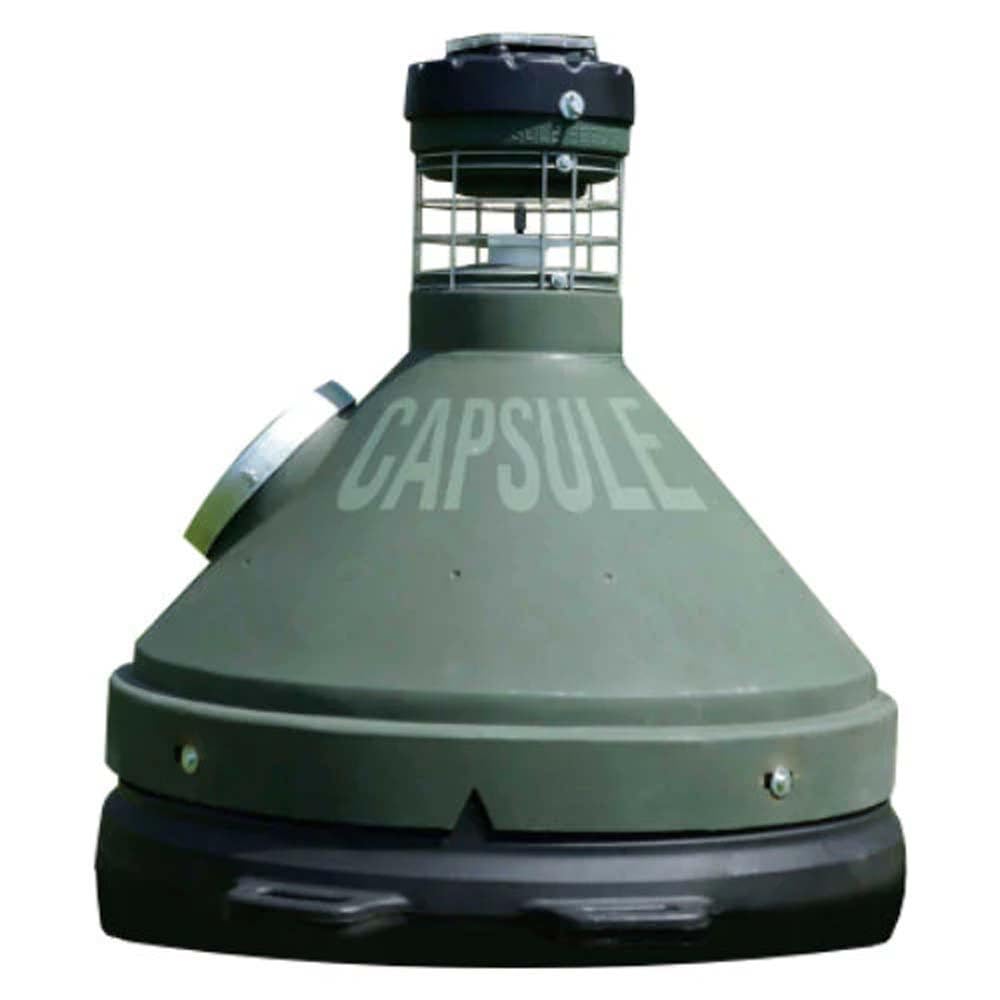 Game Feeder Capsule Feeder with 500LB Capacity, 360-Degree Broadcast Hunting Game Feeder