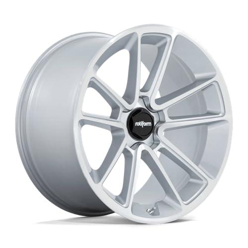 R192 Rotiform 22X12 5X120 GL-SLV-MACH-FC 15MM - R192222011+15