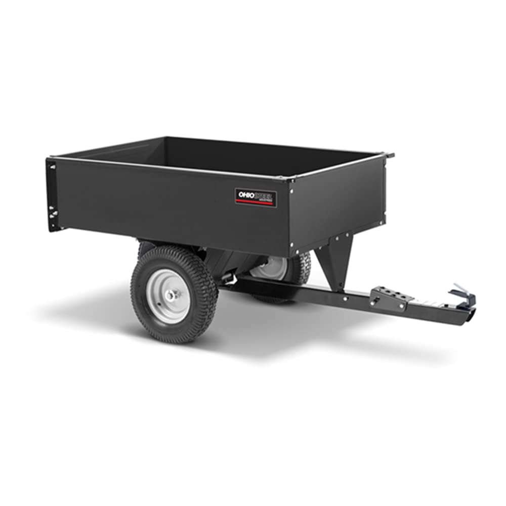 Steel Ohio 3048-SD Swivel Dump Cart, 12 cu.ft, 1000 lb Load Capacity, 12 Cubic feet