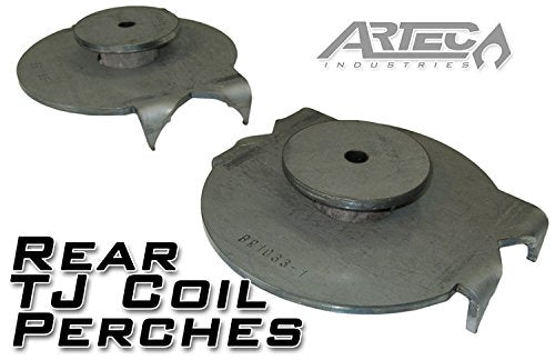 Artec Industries Jeep TJ BR1045-GNKQ Rear Coil Perches And Retainers 97-06 Wrangler TJ Pair 3.5" Axle Tube Diameter, 1 Pack
