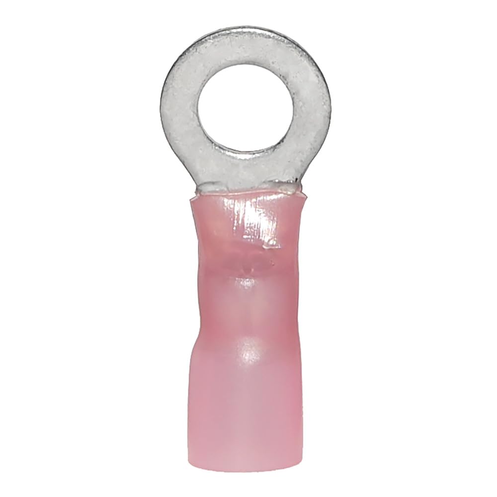Heat Shrink Ring Terminal Ancor, #8 5/16", 25pc