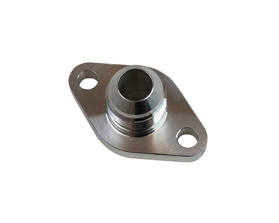 Moroso 23720 Turbo Return Fitting 8AN, Fits 20967 Oil Pan for Mistubishi EVO 7/8/9
