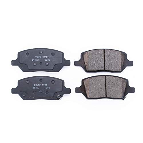 Power Stop Z16 Evolution 16-1093 Rear Ceramic Brake Pads For Buick Terraza, Chevrolet Uplander, Mobility Ventures MV-1, Pontiac Montana, Saturn Relay, VPG MV-1 [Model Specific]