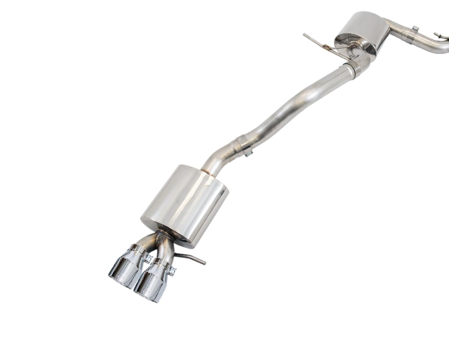AWE Suite Exhaust for Volkswagen MK6 Jetta 1.4T - Cat-back / Touring Edition / 2 - Chrome Silver - AWE