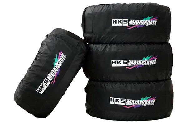Tire Tote HKS - Set of 4 Covers and Pad (Oil Color)