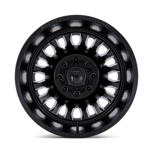 D867 ARC DUALLY FUEL OFF-ROAD 20X8.25, 8X6.5, -3.29, 201mm BLACKOUT - D86720827225