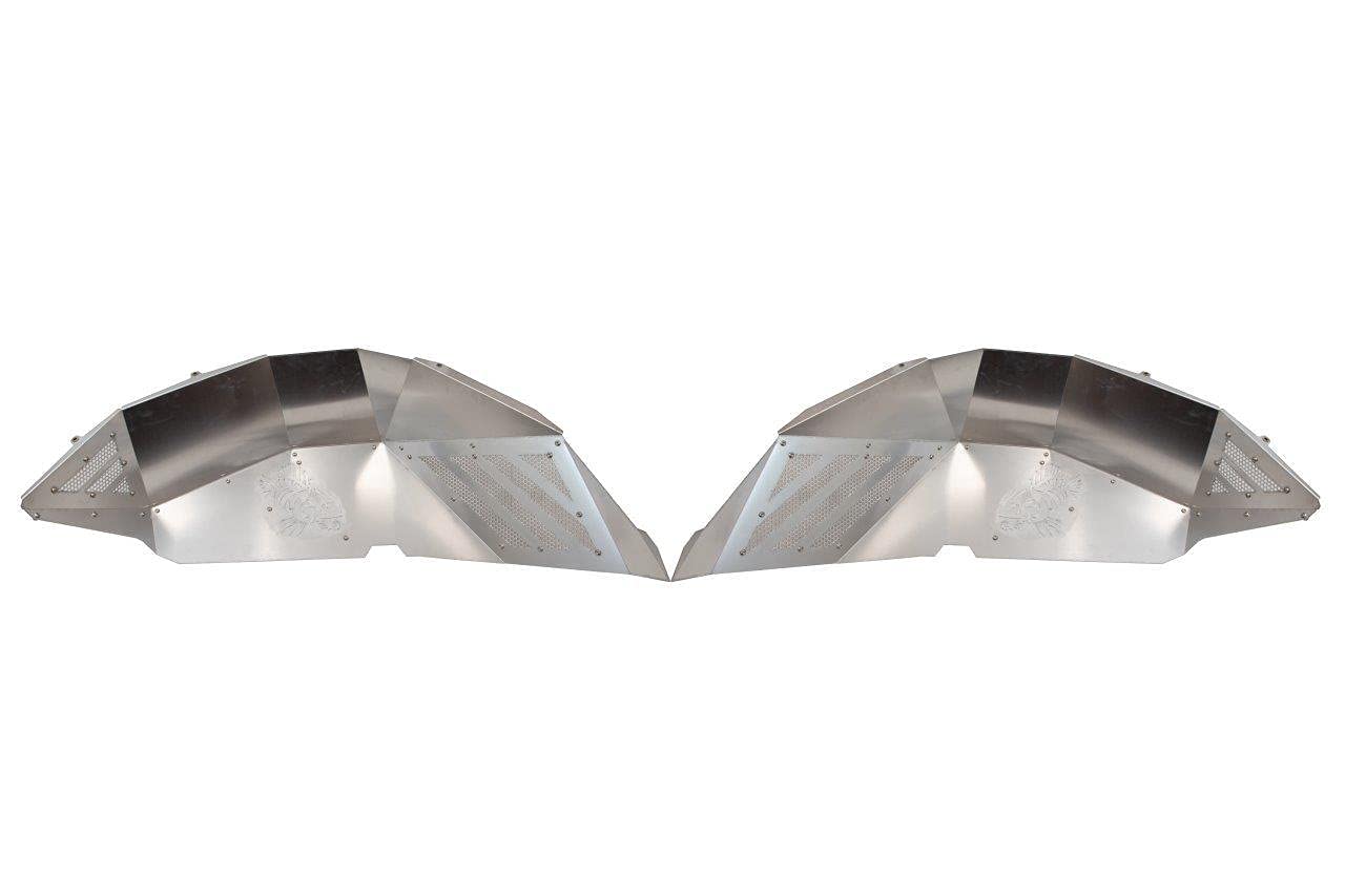 FISHBONE FB33192R Offroad: Jl Rear Inner Fenders - Raw Aluminum
