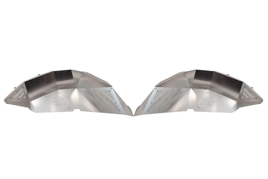 FISHBONE FB33192R Offroad: Jl Rear Inner Fenders - Raw Aluminum
