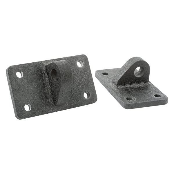 XHD Rugged Ridge Bumper D-Ring Shackle Bracket | Textured Black, Steel | 11540.27 | Fits Bumpers from RuggedRidge