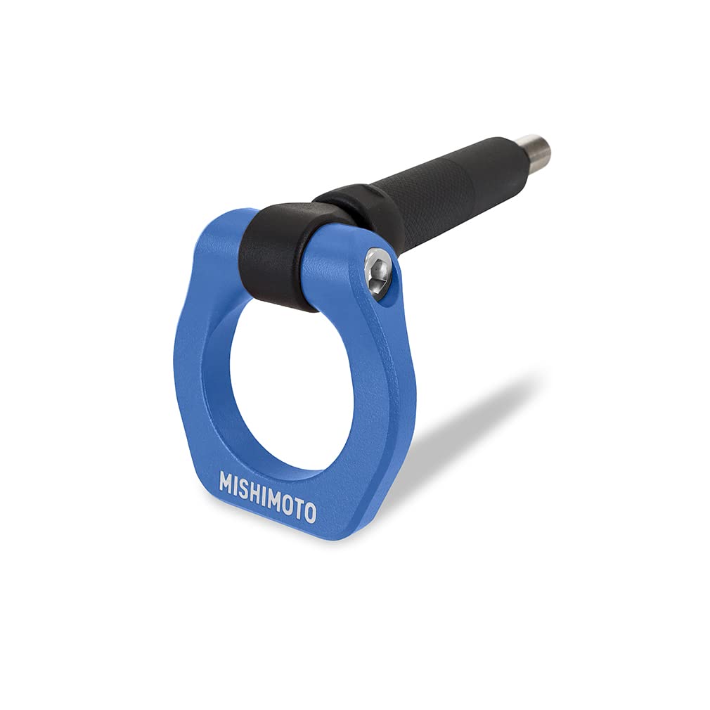 M14x1.5/135mm Mishimoto Racing Tow Hook, Blue