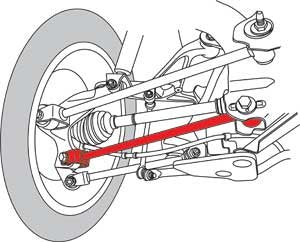 Rear Control Arm Specialty Products Company Infiniti OE Replacement (Steel) - 12020