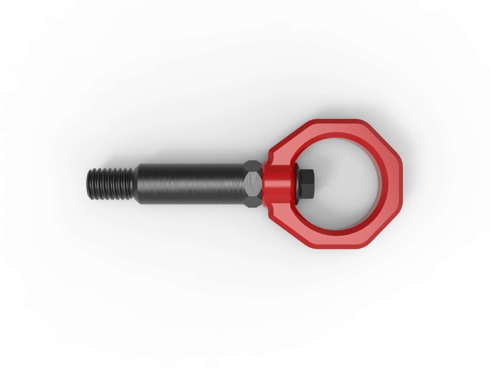 aFe Power aFe Control 450-721001-R Tow Hook, Front, Red, for 2020-2021 Toyota GR Supra (A90)