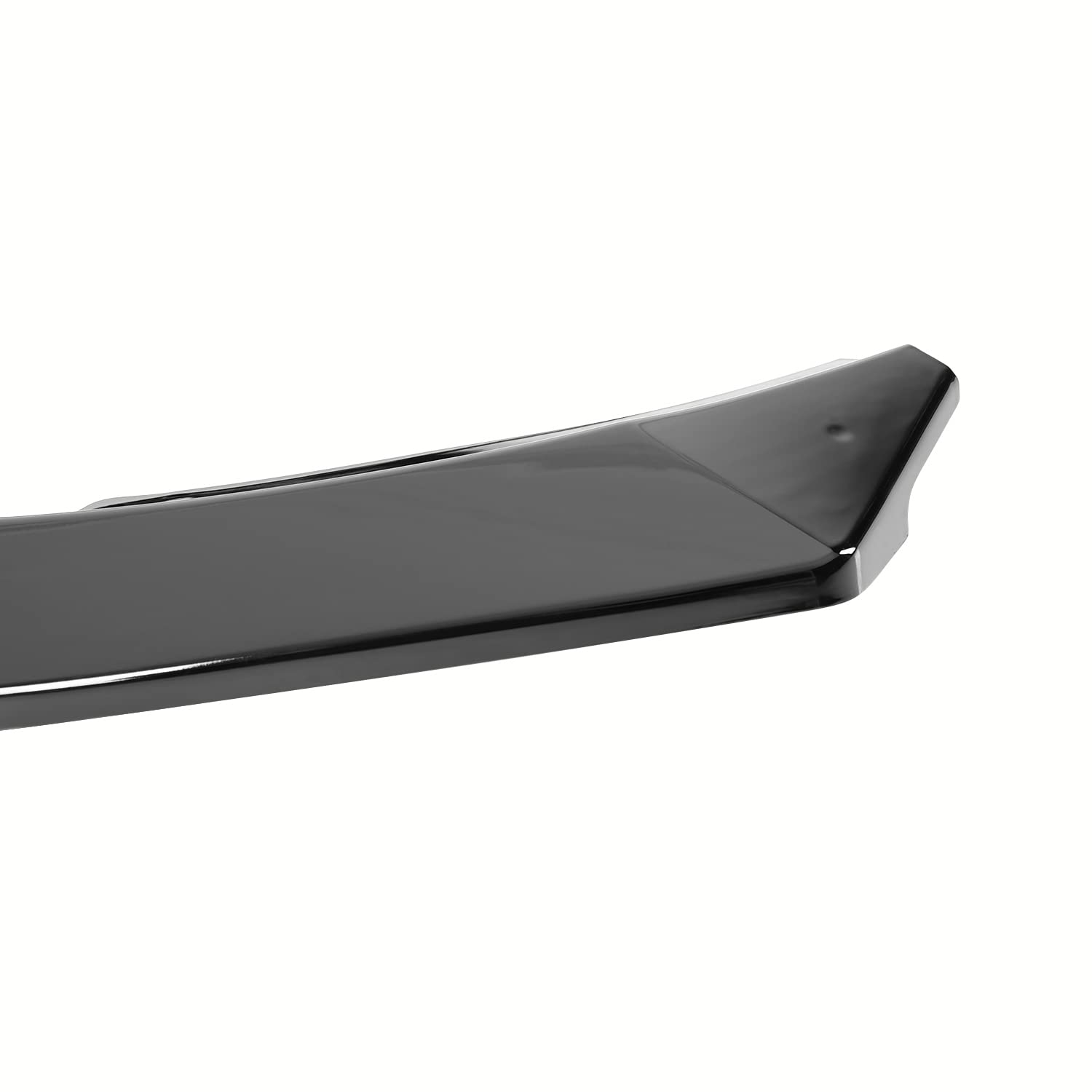 Glossy Black Front Bumper Lip Spec-D Tuning Compatible with Kia Optima 2014-2015