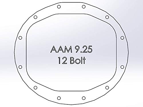 Pro Series aFe POWER Front Differential Cover Black w/Machined Fins - #46-70402 - Dodge Trucks 2500/3500 13-23 (AAM 9.25-12)