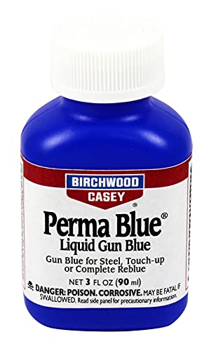 Birchwood Casey All-Inclusive Perma Blue Liquid Gun Blue Finishing Kit for Gun Cleaning, Maintenance and Preservation