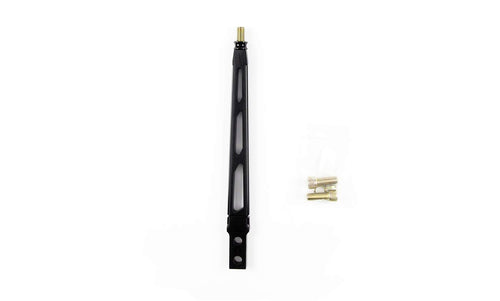 8" Black Lokar XMSL613E Straight Billet Aluminum Manual Shift Lever for TKO 500-600 Transmission