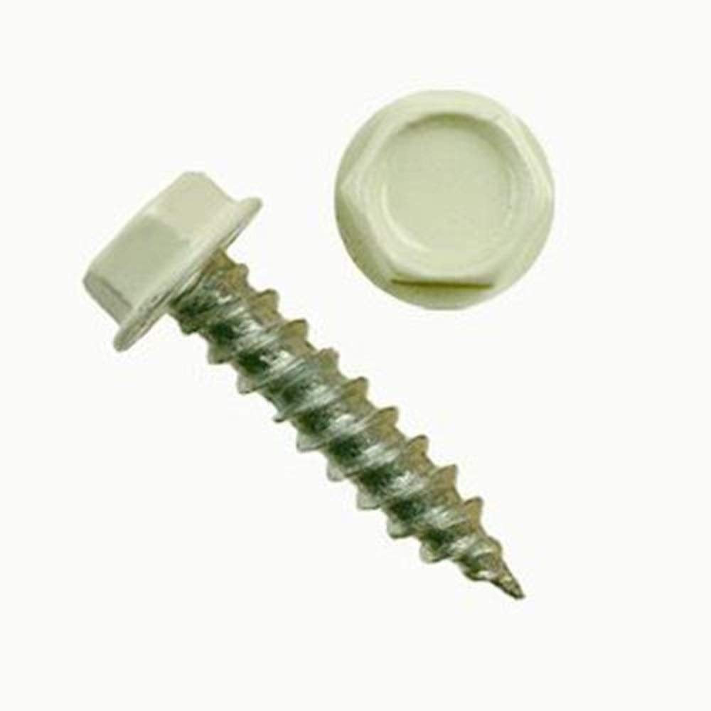 8X3/4 AP Products Hex Head Screw, (Pack of 100) 8" x