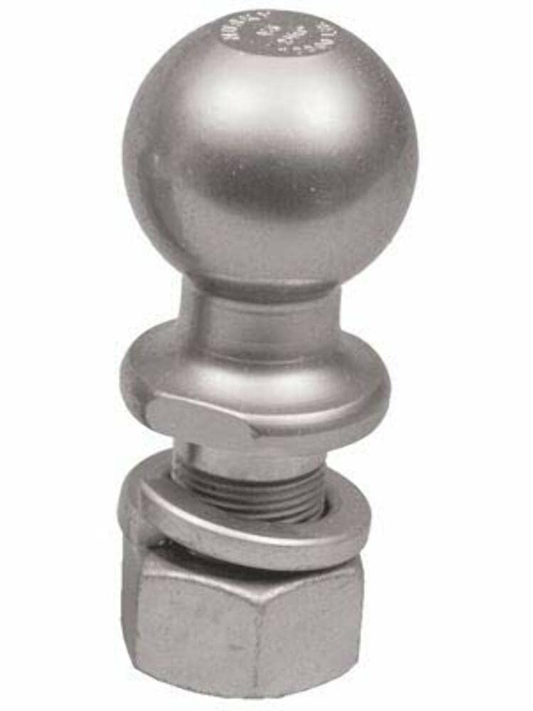 HUSKY TOWING 32913 Chrome Liners Products 2'' x 1'' x 2-1/8'' 7,500 lb Capacity Hitch Ball