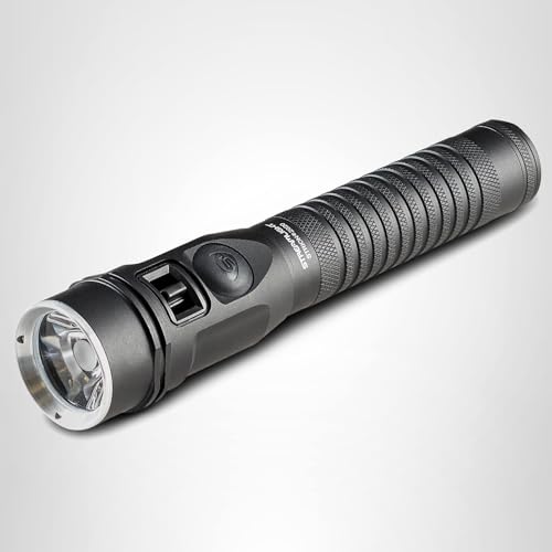 Streamlight 74431 1200-Lumen Strion 2020 Rechargeable LED Flashlight Includes 120V/100V AC/12V DC Charging System and Holder, Black