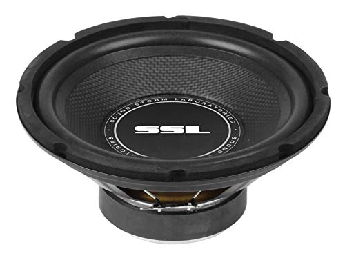 Sound Storm Laboratories Car Subwoofer Model SS8 SS Series 8 Inch 400 Watts Single 4 Ohm Voice Coil