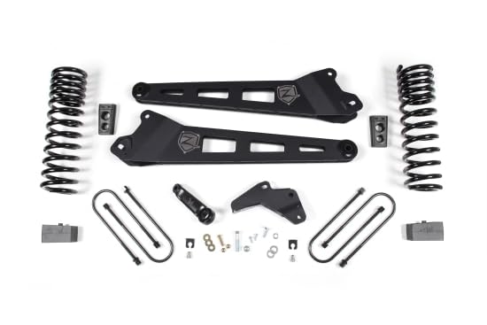 Zone Offroad 2013-2018 Ram 3500 4WD ZOND54N | 4.5 inch Full Radius Arm Suspension Lift Kit (Front & Rear) 3" Rear Lift | Nitro Shocks