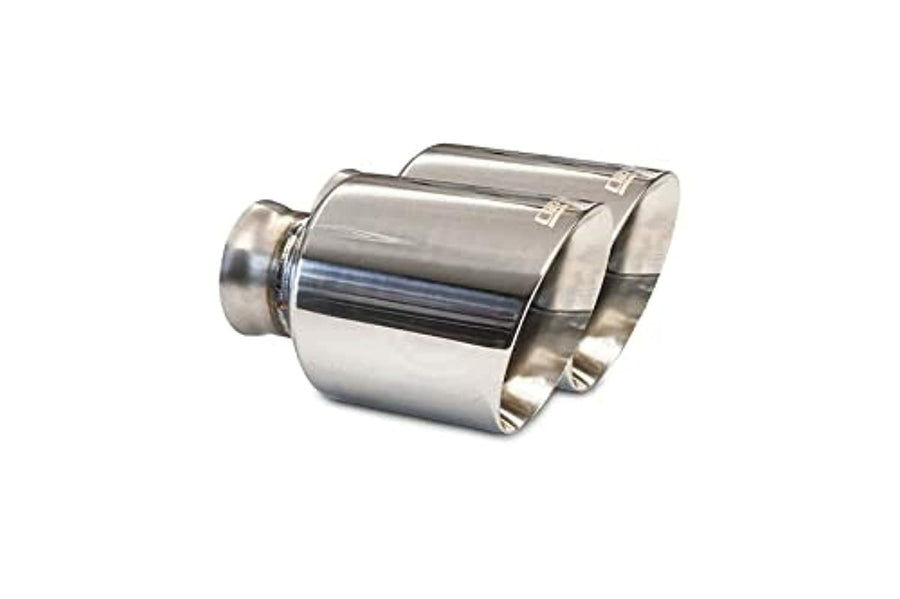 15-20 Dodge Charger V8 5.7L/6.2L/6.4L Carven 5in. Exhaust Tip Replacement Set 304SS - Polished SS (CD1002)