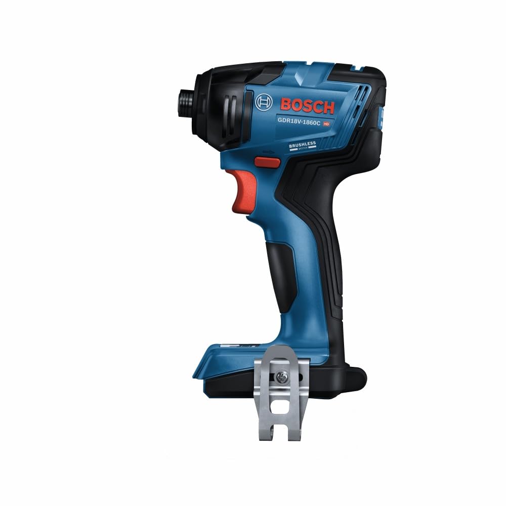 18V BOSCH GDR18V-1860CN Brushless Connected-Ready 1/4 In. Hex Impact Driver (Bare Tool)