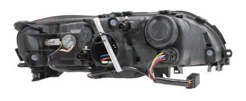 Left TYC Headlight Assembly Compatible with 2005-2009 Volvo S60