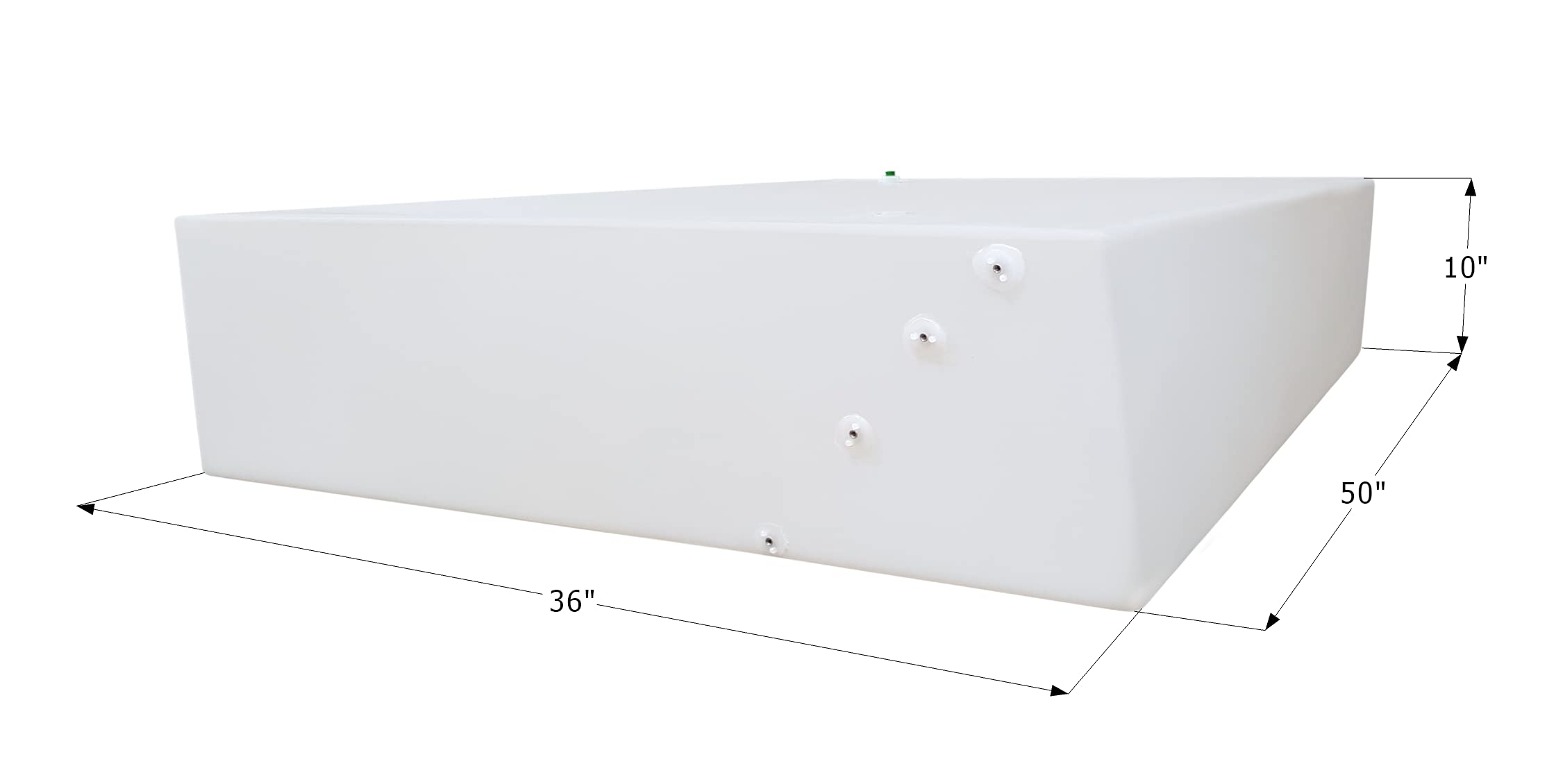 Fresh Water Tank ICON 14023, WT3555, 36x50x10, 75 Gal., 0318082