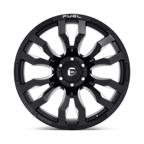 1PC Fuel D673 20X9 6X5.5 GL-BLK-MIL 20MM - D67320908457US