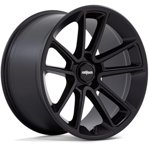 Rotiform R194 Wheel Btl, 22x10.0 +60 Offset 5x130, Matte Black With Black Cap And Inside Spoke Details - R194220063+60