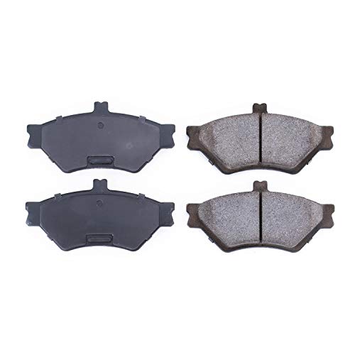 Power Stop Z16 16-659 Evolution Front Ceramic Brake Pads For Ford Crown Victoria 1995-1997, Lincoln Town Car 1995-1997, Mercury Grand Marquis 1995-1997 [Model Specific]