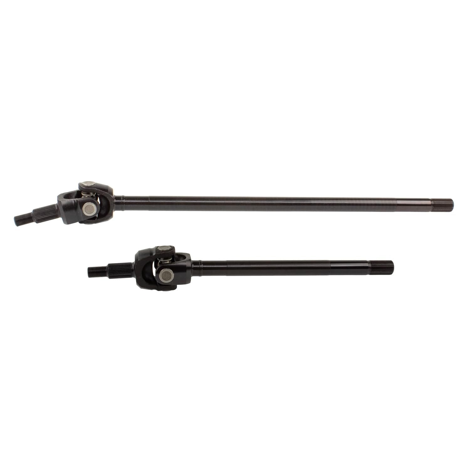 TEN Factory Bolt Pattern MG22155 Spline Drive Axle Shaft Assembly for Dana 44 Standard 30 Spline Left and Right - Fits Jeep Wrangler JK Rubicon (2007–2018) Replaces 12155 AXN24115 DC-D44-JK, YA W24168
