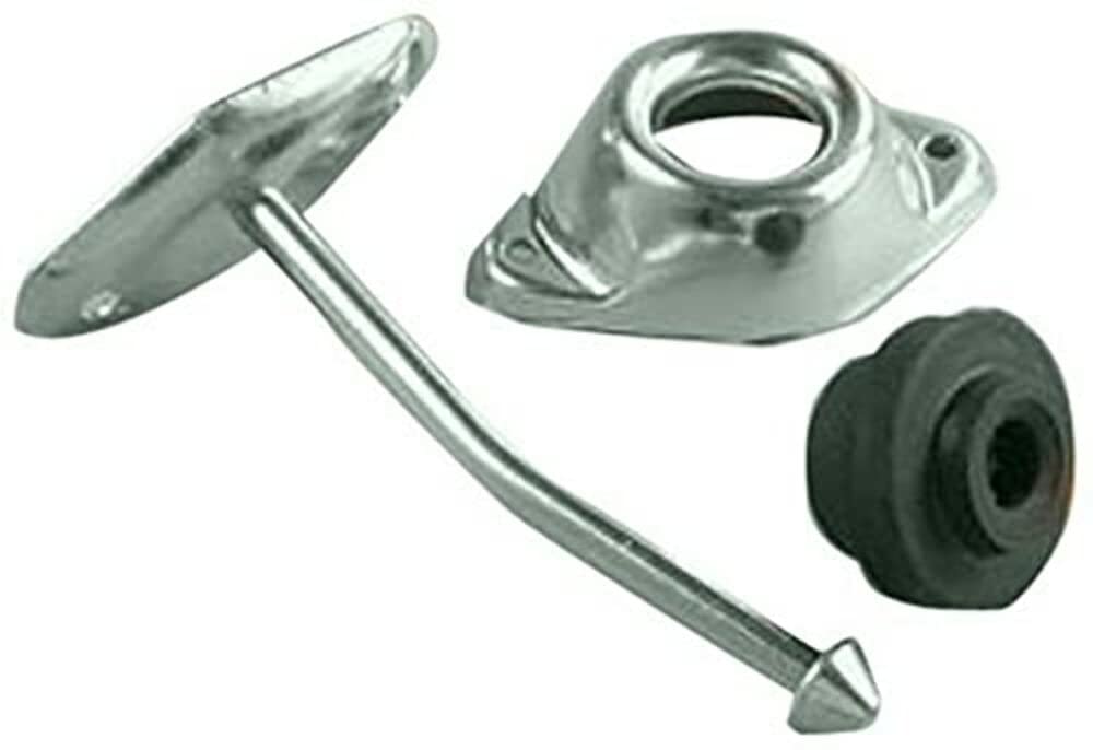 4.75" RV Designer Zinc Metal Door Holder, 1 Count (Pack of 1)