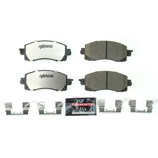 Z26 Carbon Fiber Ceramic Brake Pads with Hardware Street Performance Z26-2045