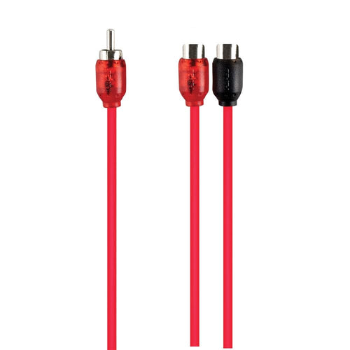 RCA v6 Series T-SPEC 2-Channel Audio Y Cable - 1M-2F - 10 pack (V6RY2-10)