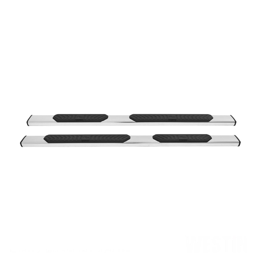28-51180 Westin R5 Nerf Bars fits 2005-2021 Frontier Extended Cab King Cab Stainless Steel Pair