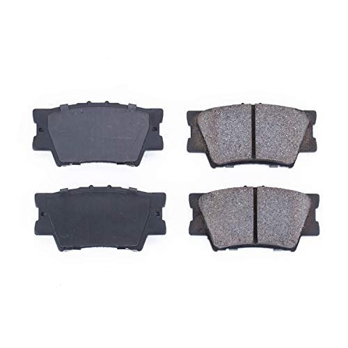 Power Stop Rear Z16 Ceramic Brake Pads 16-1212 For 2013-2018 Lexus ES300h | 2007-2018 ES350 | 2008-2018 Toyota Avalon | 2007-2022 Toyota Camry [Application Specific] | 2006-2018 Toyota Rav4