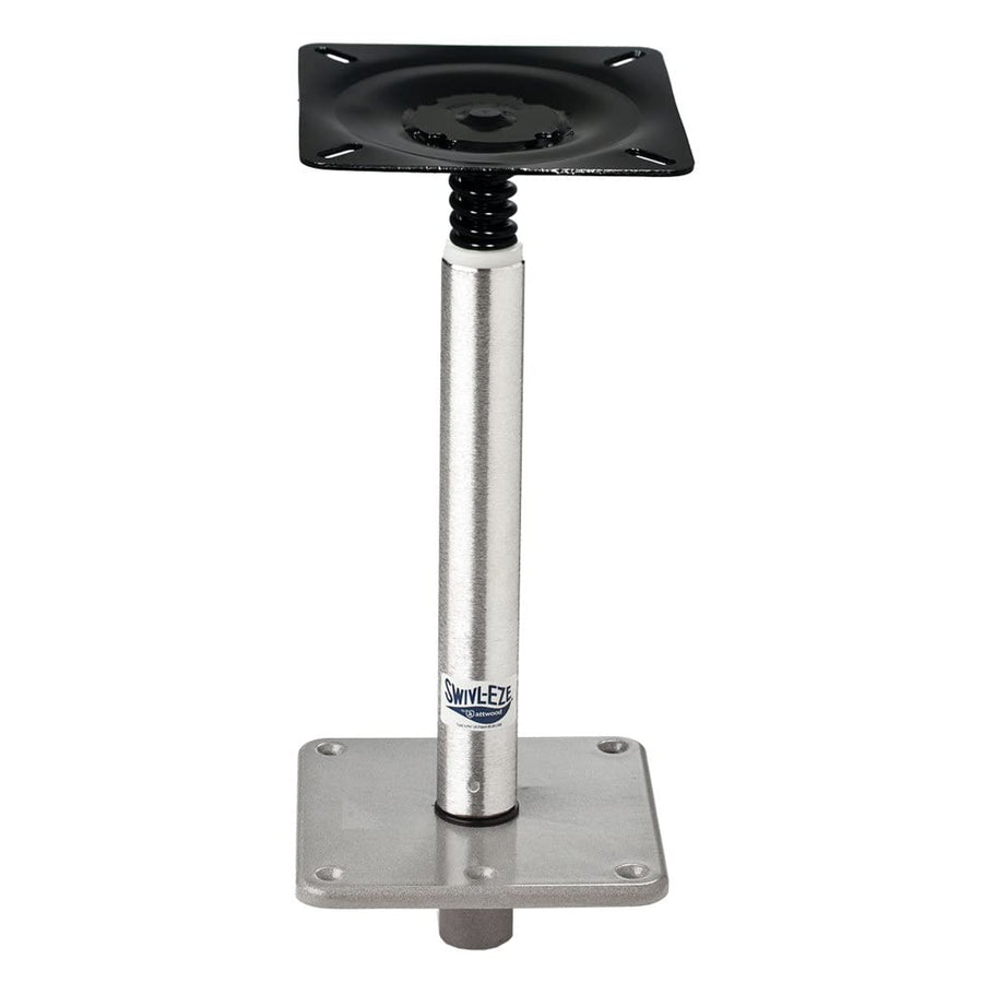 attwood Swivl-Eze 075 Boat Seat Pedestal Package Attwood 97750-7, Satin, 11'