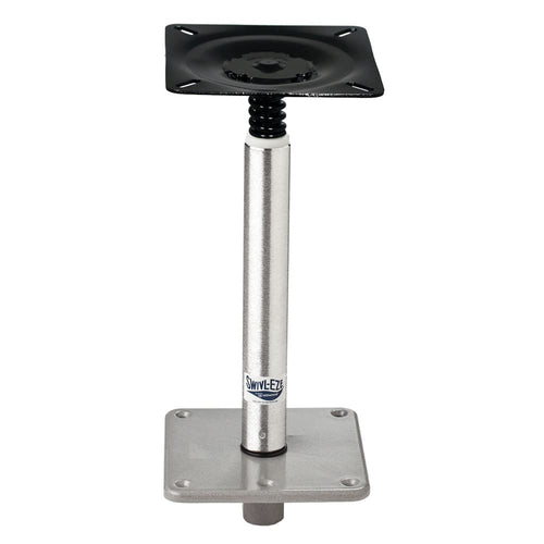 attwood Swivl-Eze 075 Boat Seat Pedestal Package Attwood 97750-7, Satin, 11'