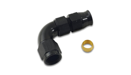Fitting Tube Adapter -6AN Female to Vibrant Performance 9 0 degree