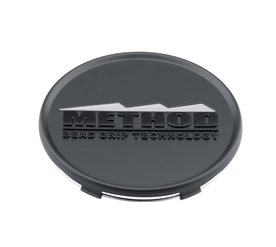 Center Cap Method Race Wheels, Bead Grip Technology, Black (4X156 | 5X6.5)