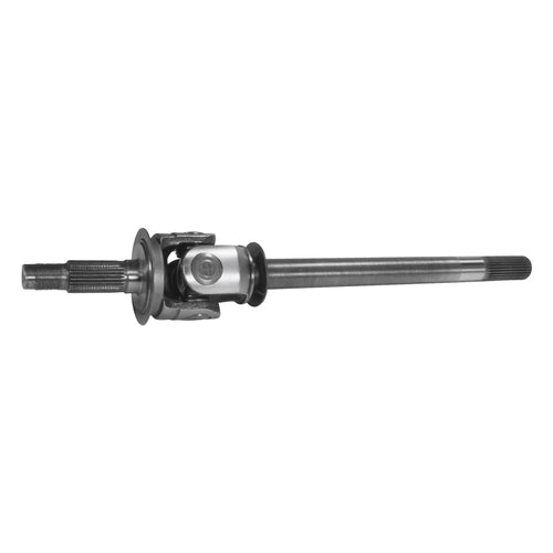 Left Yukon Gear & Axle (YA D75814-1X) Replacement Axle Assembly for Jeep XJ/TJ/Wrangler Dana 30 Differential 1541H Alloy