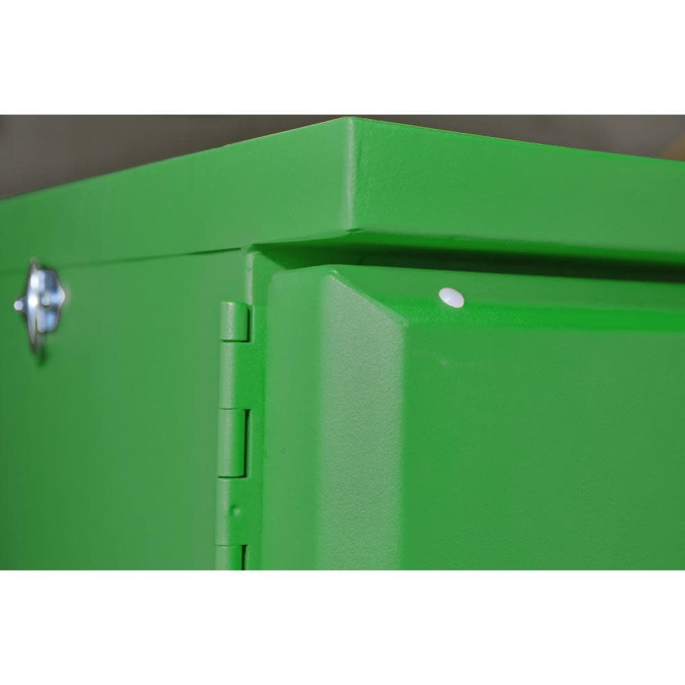 30 Gallon Crescent Jobox Pesticide Self Closing Safety Cabinet - Green