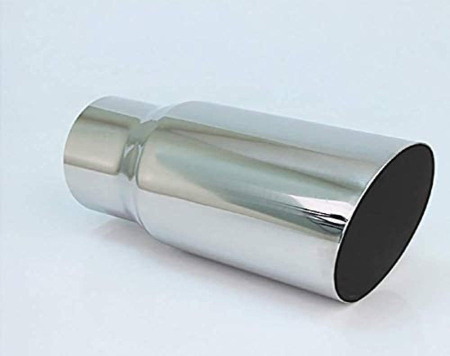 Q9-405012sl DIFFERENT TRENDS 4.00inx12.00in Slant & Slant Diesel Exhaust Tips 4.00in Id / 5.00in