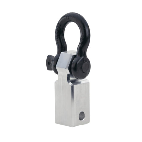 Soft Shackle Hitch Weigh Safe - Corrosion-Resistant Aluminum Tow Accessory - Black, 45,000-lb Break Strength, Fits All 2" Receiver