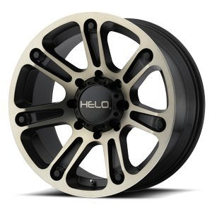 Helo 20X10 HE904 8X170 S-BLK MACH DTCC -18MM - HE90421087918N