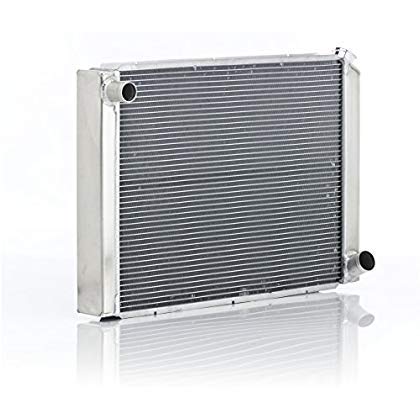 Qualifier Be Cool 35003 Natural Finish Radiator with Dual 1" Core
